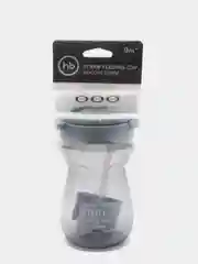 Поильник для кормления с трубочкой 360 мл. (aqua), Happy Baby