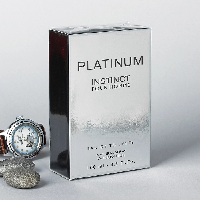 Туалетная вода мужская Instinct Platinum, 100 мл купить по цене 199 ₽ в ...
