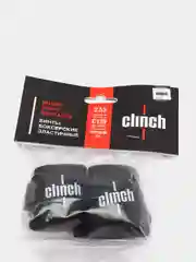 Черный бинты боксерские эластичные / Бинты для бокса Clinch