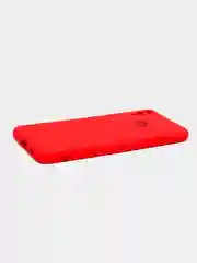 Красный чехол на Honor 8X, силиконовый, с бархатной подкладкой
