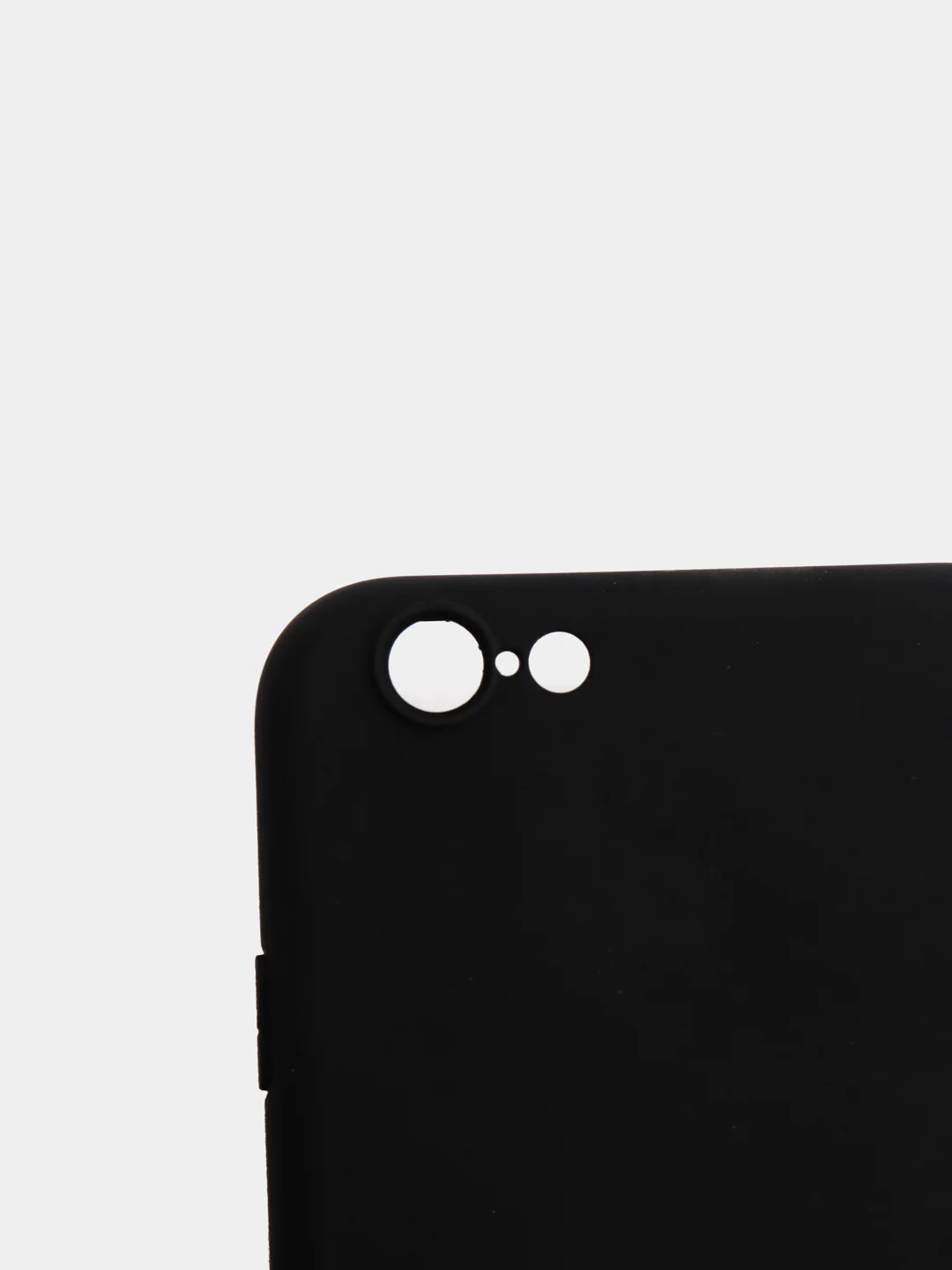 Черный ультратонкий матовый чехол для iPhone