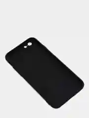 Черный ультратонкий матовый чехол для iPhone