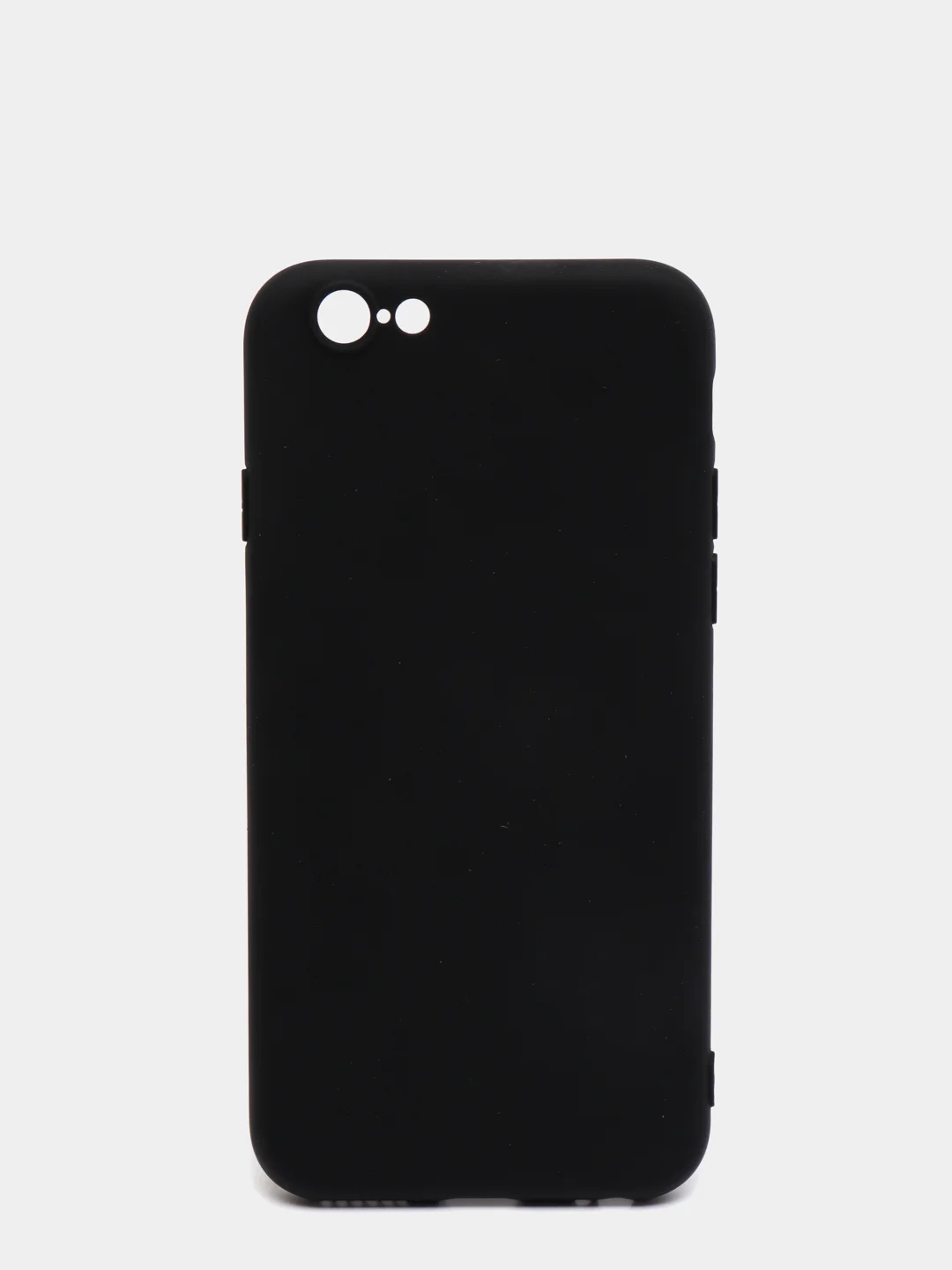 Черный ультратонкий матовый чехол для iPhone
