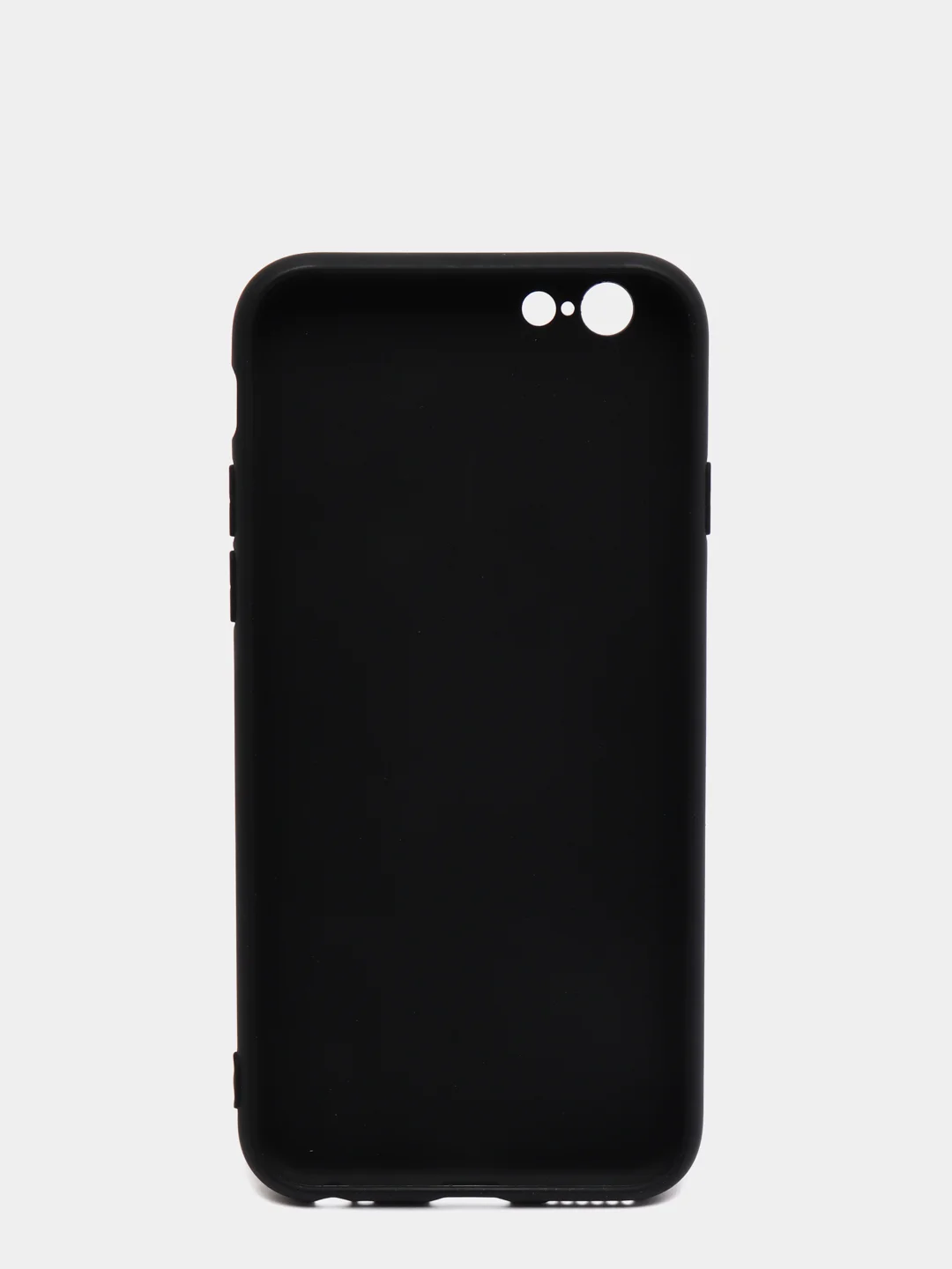 Черный ультратонкий матовый чехол для iPhone