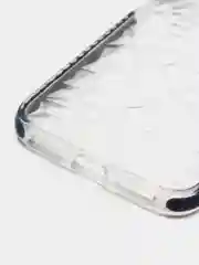 Черный чехол для IPhone 3D алмазная текстура