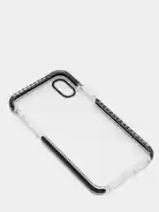 Черный чехол для IPhone 3D алмазная текстура