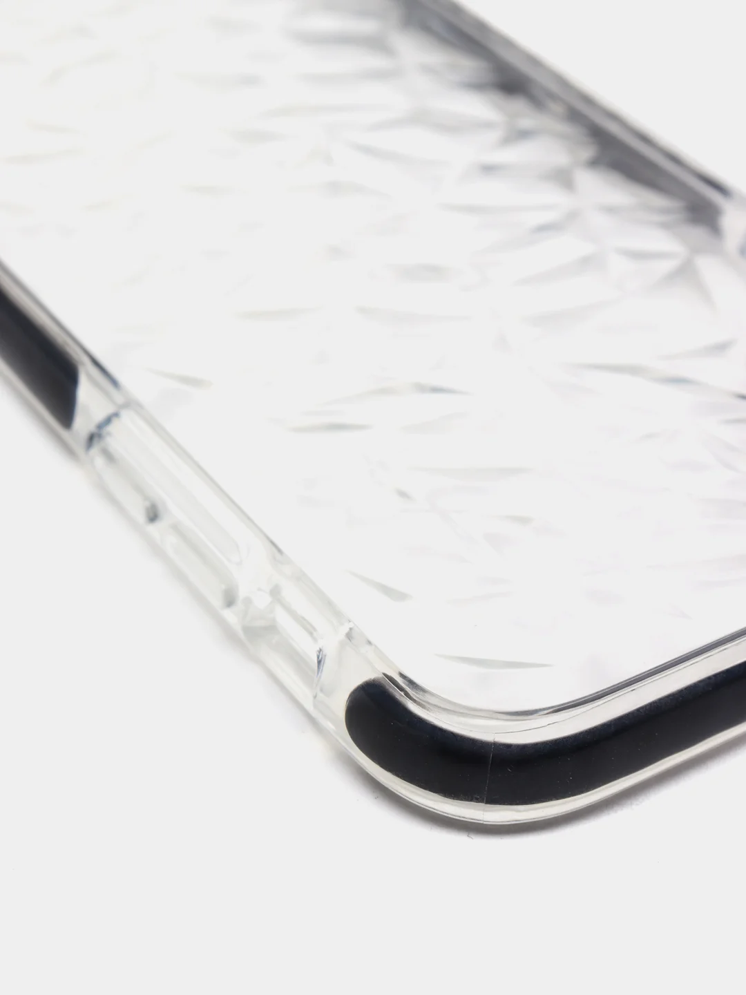 Черный чехол для IPhone 3D алмазная текстура