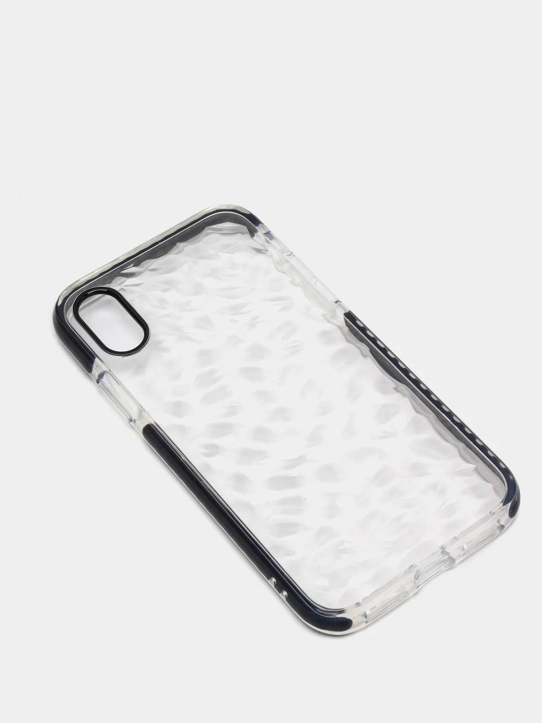 Черный чехол для IPhone 3D алмазная текстура