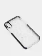 Черный чехол для IPhone 3D алмазная текстура