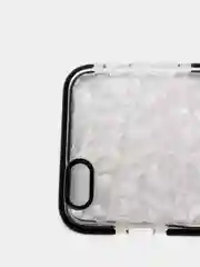 Черный чехол для IPhone 3D алмазная текстура