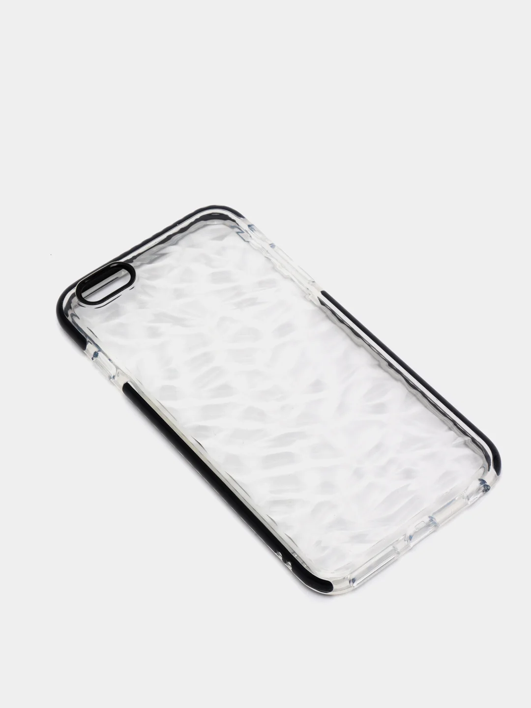 Черный чехол для IPhone 3D алмазная текстура