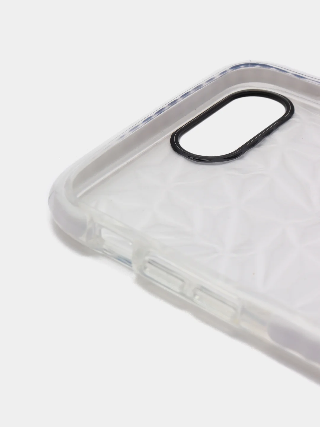 Белый чехол для IPhone 3D алмазная текстура