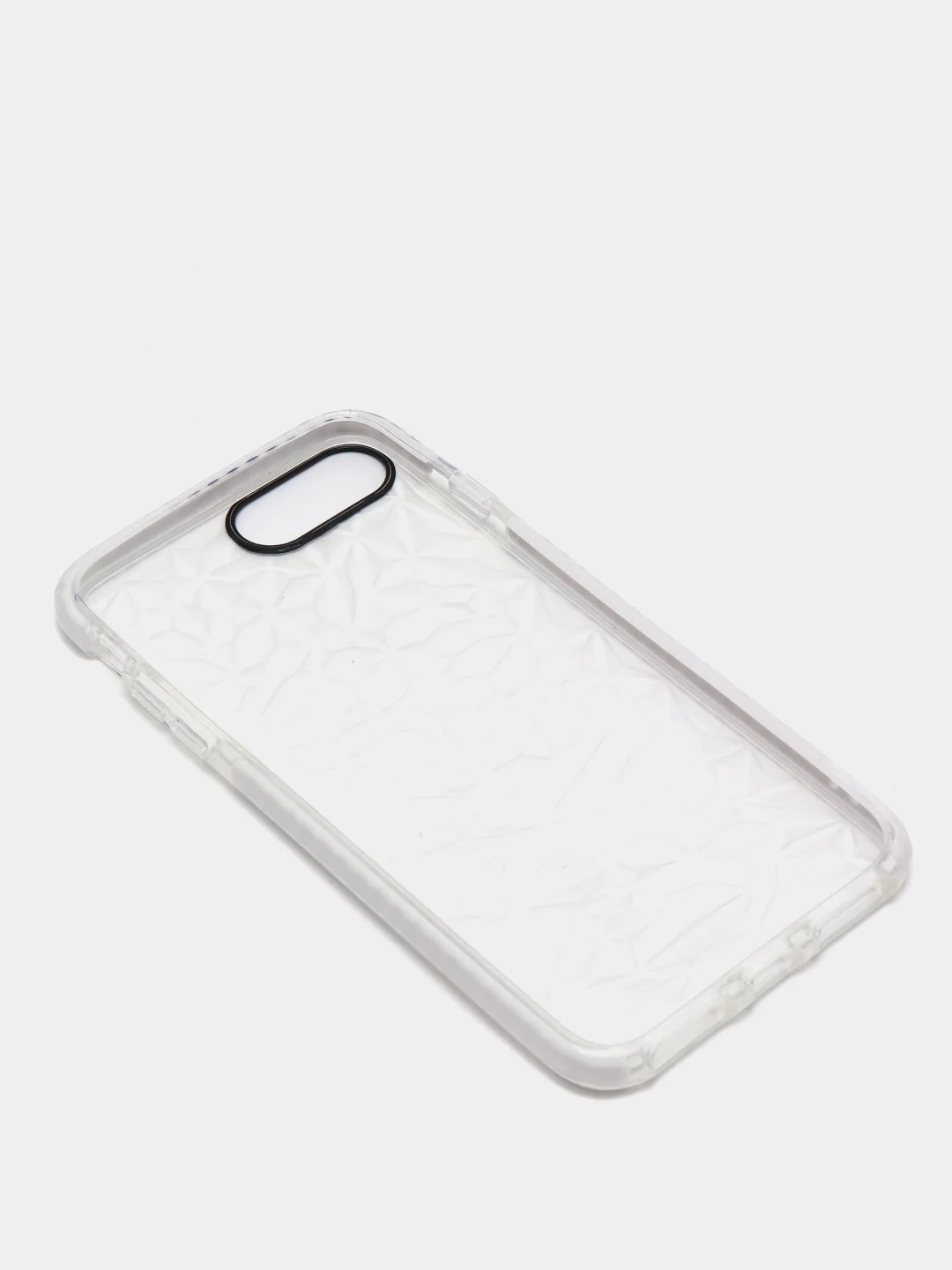 Белый чехол для IPhone 3D алмазная текстура