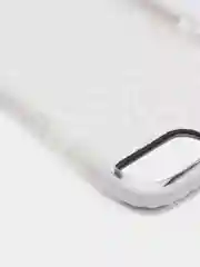 Белый чехол для IPhone 3D алмазная текстура
