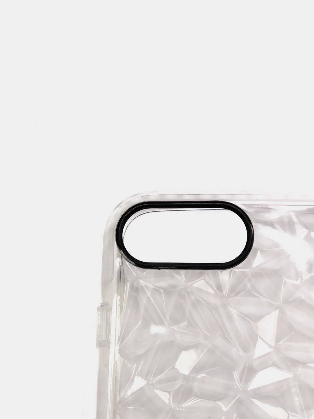 Белый чехол для IPhone 3D алмазная текстура