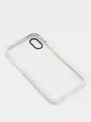 Белый чехол для IPhone 3D алмазная текстура