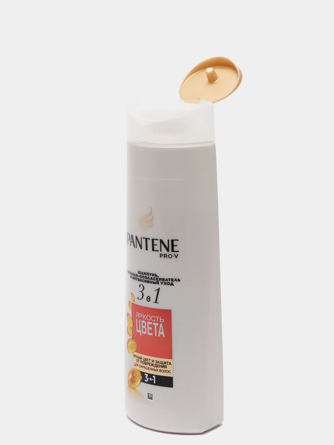 Шампунь-бальзам, Pantene 3 в 1 "Яркость цвета", 360 мл