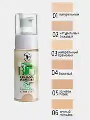 Тональный крем TF "BIO ORGANIC FOUNDATION" 35мл 6 видов
