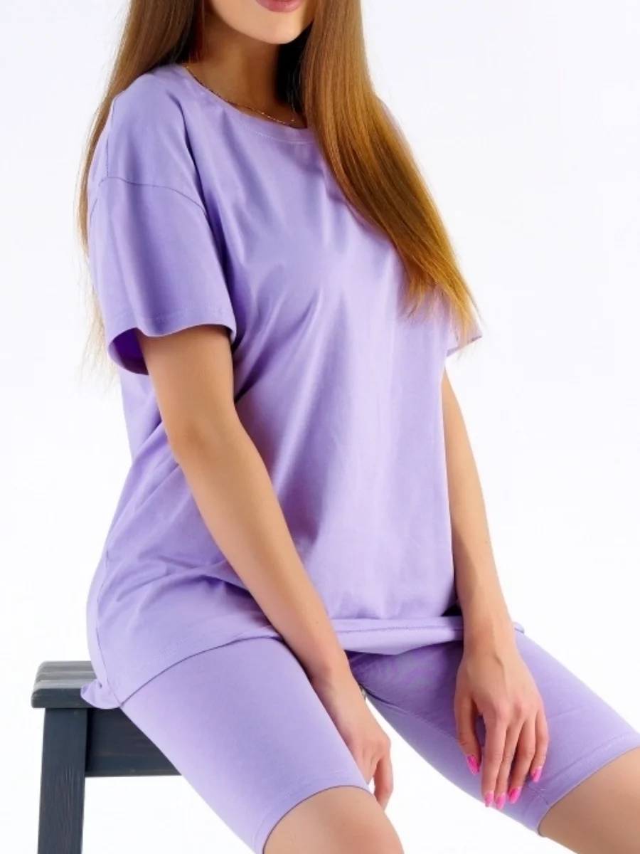 Костюм спортивный Modelini, лавандовый
