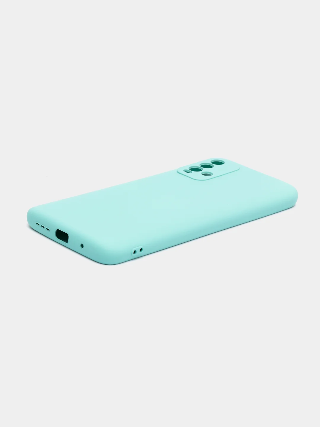 Бирюзовый чехол Xiaomi Redmi 9T силиконовый
