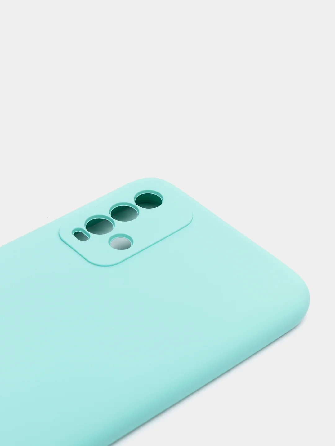 Бирюзовый чехол Xiaomi Redmi 9T силиконовый
