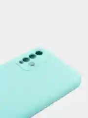 Бирюзовый чехол Xiaomi Redmi 9T силиконовый