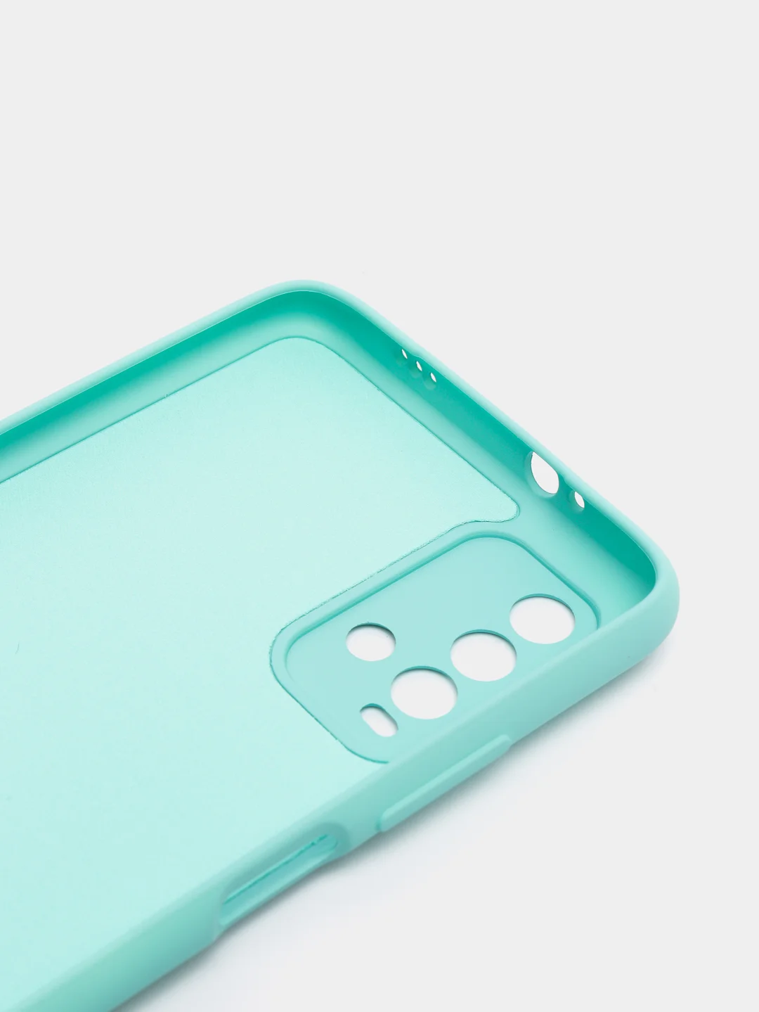 Бирюзовый чехол Xiaomi Redmi 9T силиконовый