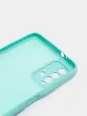 Бирюзовый чехол Xiaomi Redmi 9T силиконовый