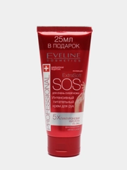 Eveline Cosmetics Extra Soft Крем SOS для сухой кожи рук ИНТЕНСИВНО ПИТАТЕЛЬНЫЙ, 100 мл
