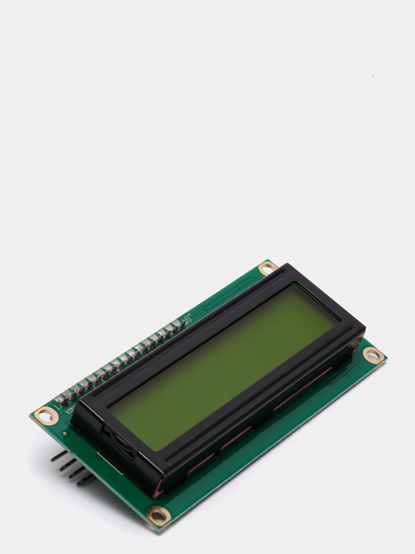 LCD дисплей 1602 символьный интерфейс с подсветкой / Жидкокристаллический дисплей 1602