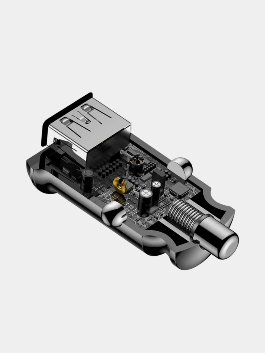 Автомобильное зарядное устройство Baseus Premium Grain Car Charger (2хUSB, 3.1A)