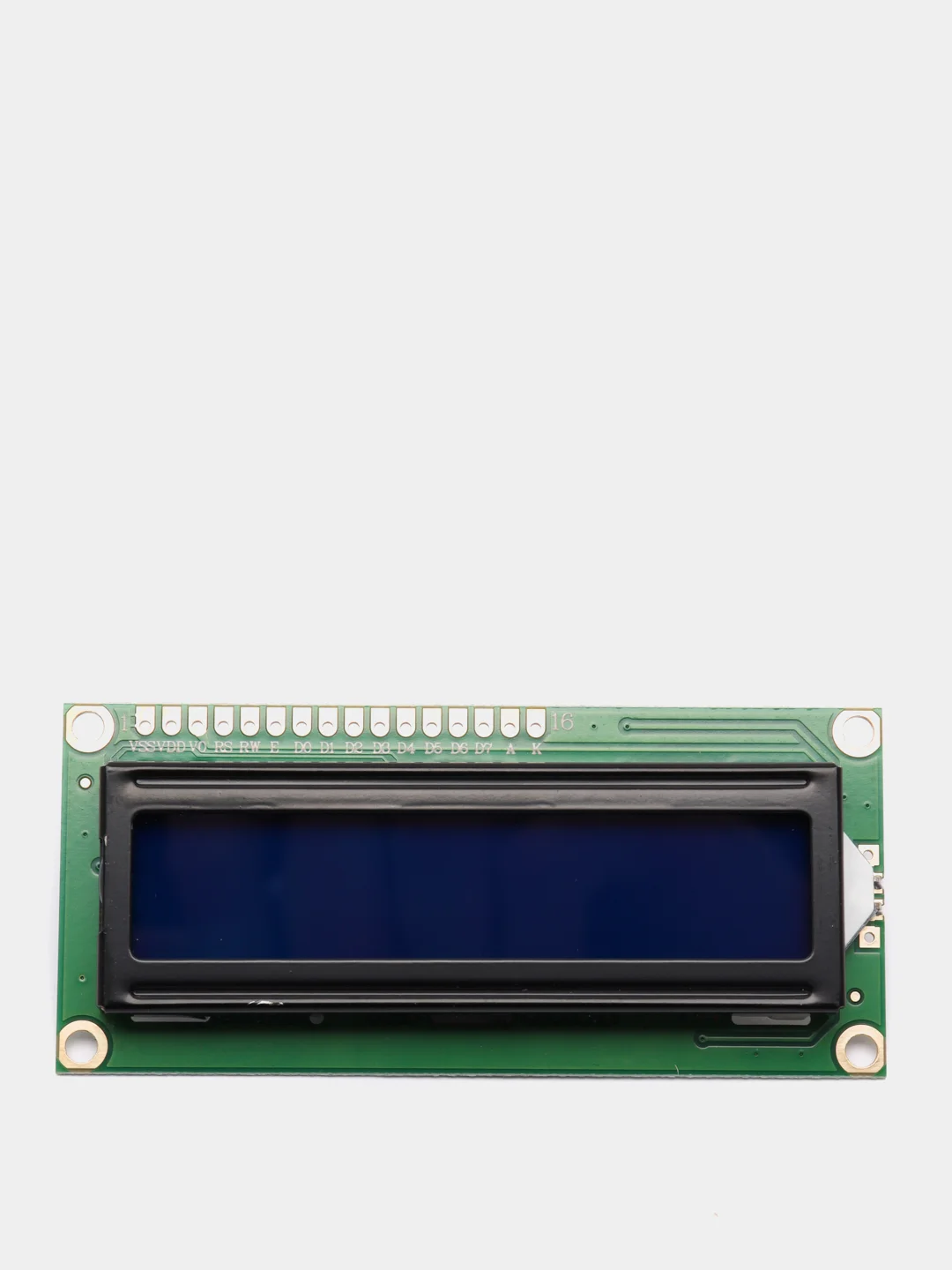 Синий lcd дисплей 1602 символьный интерфейс с подсветкой / Жидкокристаллический дисплей 1602