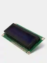 Синий lcd дисплей 1602 символьный интерфейс с подсветкой / Жидкокристаллический дисплей 1602