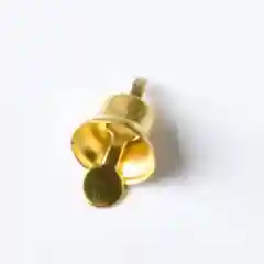 Золотой колокольчик металлический   рождественский