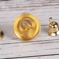 Золотой колокольчик металлический   рождественский