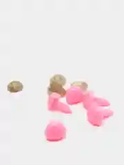 Красный носики для игрушек, винтовые глянцевые, 5 штук