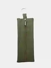 Мятный ключница кожаная