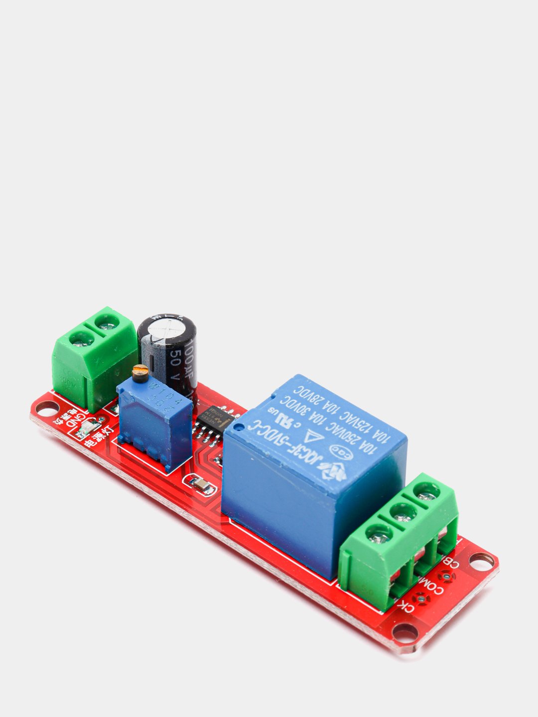 Таймер переключателя NE555 5V, 12V / Регулируемый отключения модуль времени  купить по цене 330 ₽ в интернет-магазине Магнит Маркет