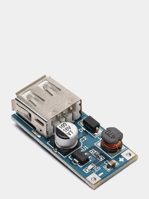 DC-DC повышающий преобразователь напряжения / модуль с USB  0.9 - 5В
