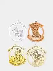 Серебряный елочные игрушки из фанеры в деревянной коробке 75х75