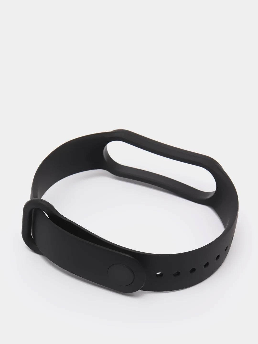 Черный ремешок для фитнес-браслета Xiaomi Mi Band 5 / Xiaomi Mi 5