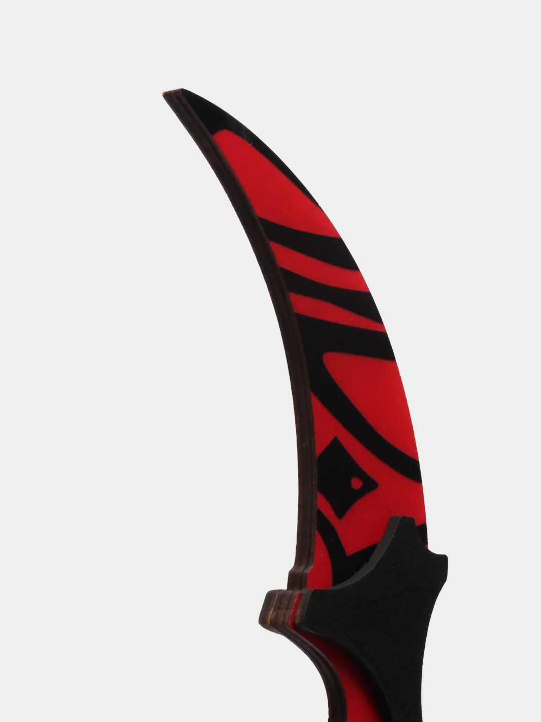 Коралловый нож деревянный лак керамбит 10 видов кс го / cs go