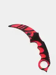 Коралловый нож деревянный лак керамбит 10 видов кс го / cs go