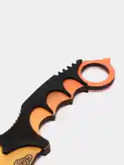 Золотой нож деревянный лак керамбит 10 видов кс го / cs go