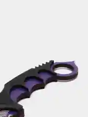 Темно-синий нож деревянный лак керамбит 10 видов кс го / cs go