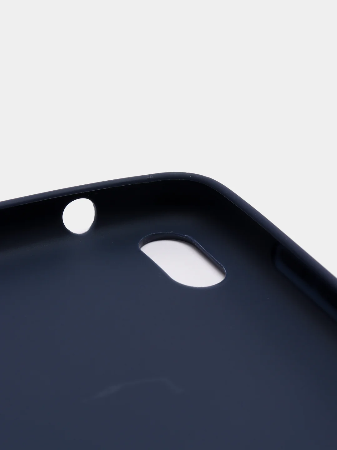 Темно-синий чехол Xiaomi Redmi 7A силиконовый цветной матовый (Сяоми Редми 7А)