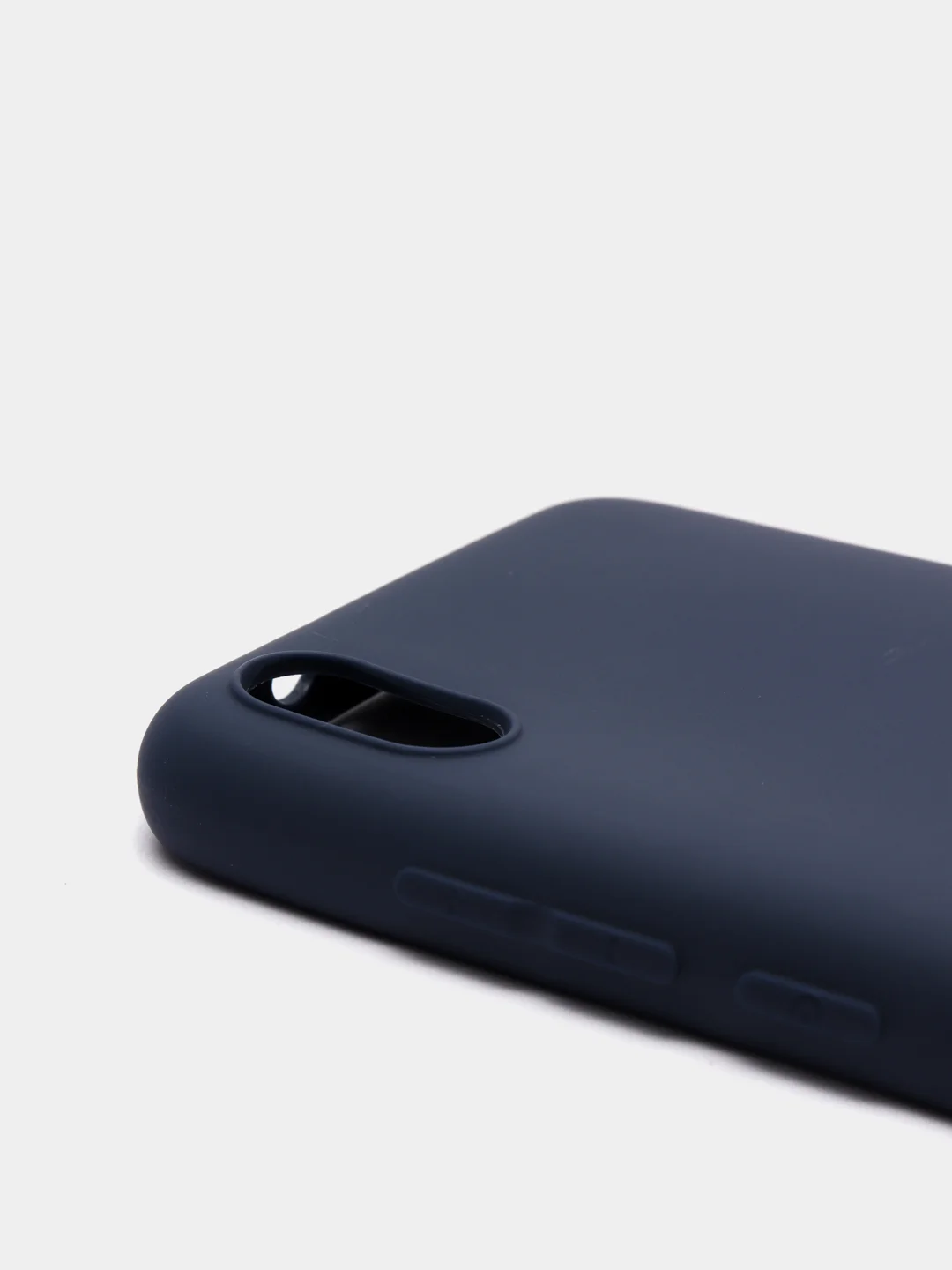 Темно-синий чехол Xiaomi Redmi 7A силиконовый цветной матовый (Сяоми Редми 7А)