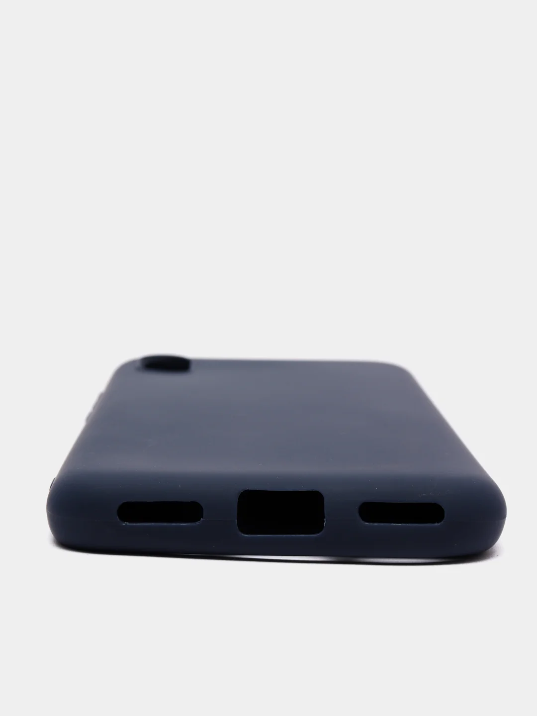 Темно-синий чехол Xiaomi Redmi 7A силиконовый цветной матовый (Сяоми Редми 7А)