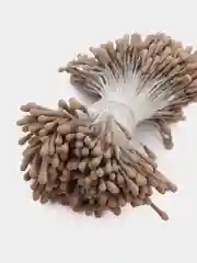 Хаки тычинки для цветов, матовые, 400 штук