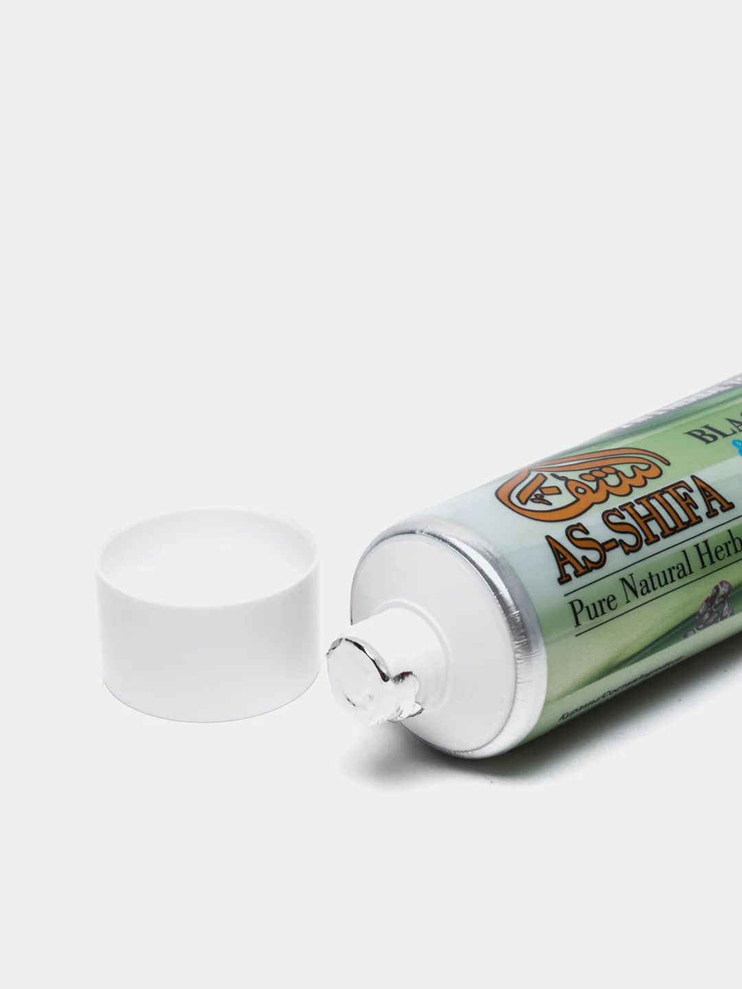 Индийская зубная паста as-Shifa 2 in 1 "Черный тмин и мисвак", 170 гр